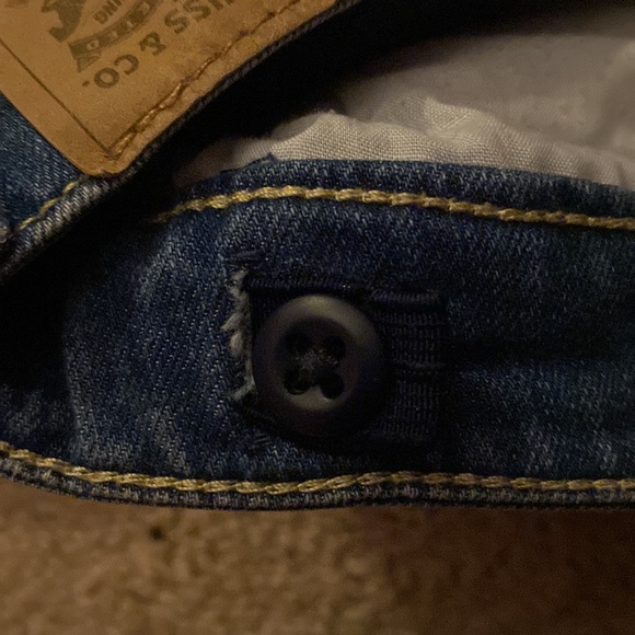 Levi’s Blue Girls Skimmer Jeans - Picture 6 of 6